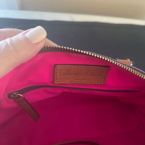 DOONEY AND BOURKE handbag with card wallet purple - Picture 6 of 15